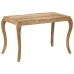 Mesa de comedor de madera maciza de mango 118x60x76 cm