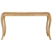 Mesa de comedor de madera maciza de mango 135x75x76 cm