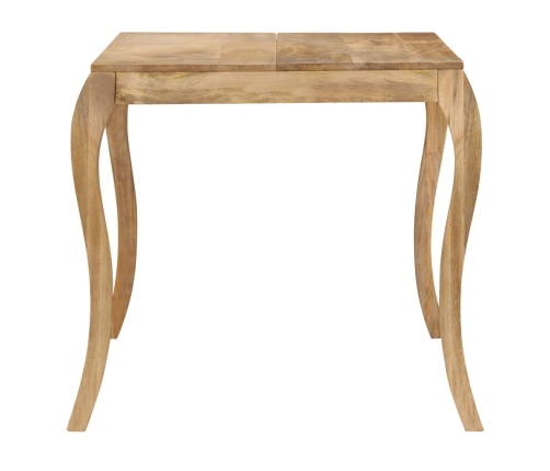 Mesa de comedor de madera maciza de mango 135x75x76 cm