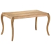 Mesa de comedor de madera maciza de mango 135x75x76 cm