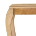 Mesa consola de madera maciza de mango 118x38x76 cm