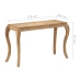 Mesa consola de madera maciza de mango 118x38x76 cm