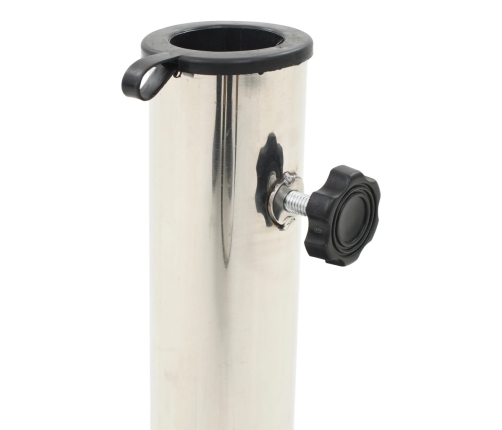 Base de sombrilla de granito redonda negra 20 kg