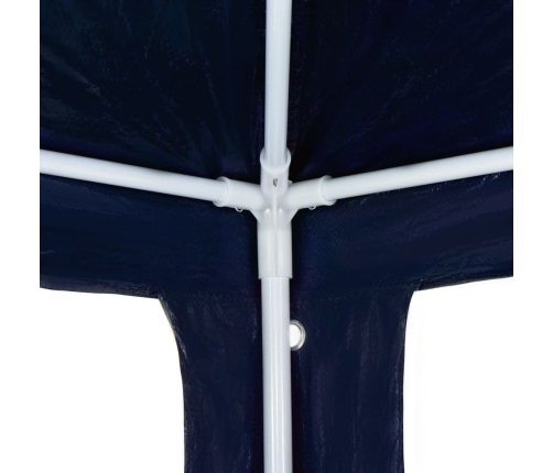 Carpa para fiestas PE azul 3x12 m
