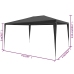 Carpa para fiestas PE gris antracita 3x4 m