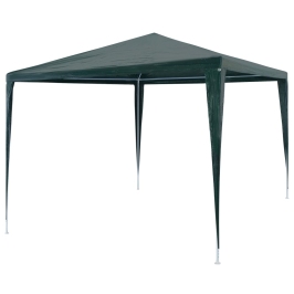 Carpa para fiestas verde 3x3 m