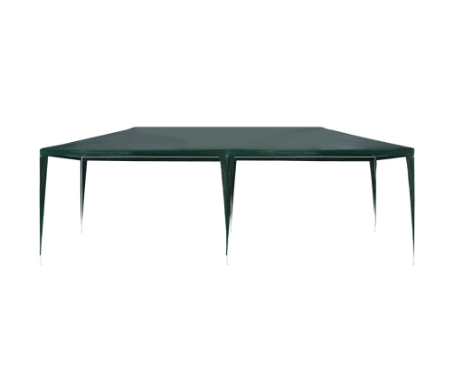 Carpa para fiestas PE verde 3x6 m