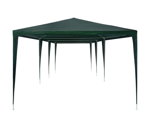 Carpa para fiestas PE verde 3x9 m