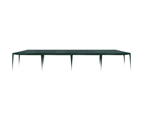 Carpa para fiestas PE verde 3x12 m