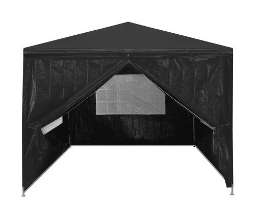 Carpa para celebraciones gris antracita 3x3 m