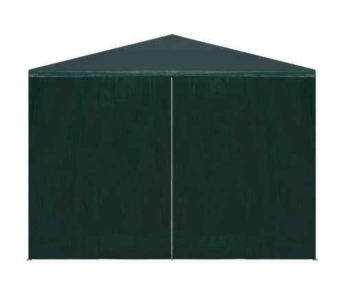 Carpa para fiestas verde 3x3 m