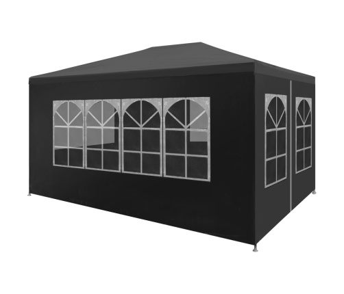 Carpa para fiestas gris antracita 3x4 m