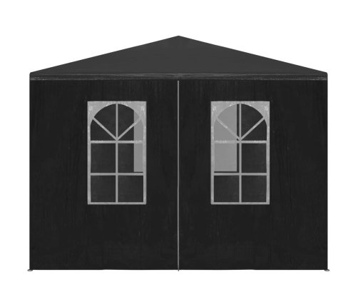 Carpa para fiestas gris antracita 3x4 m