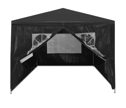 Carpa para fiestas gris antracita 3x4 m