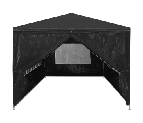 Carpa para fiestas gris antracita 3x6 m