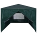 Carpa para fiestas verde 3x6 m