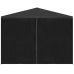 Carpa para fiestas gris antracita 3x9 m