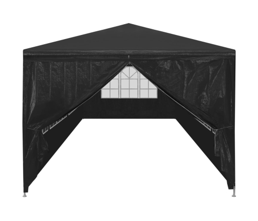 Carpa para fiestas gris antracita 3x9 m