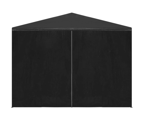 Carpa para fiestas gris antracita 3x12 m