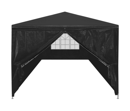 Carpa para fiestas gris antracita 3x12 m