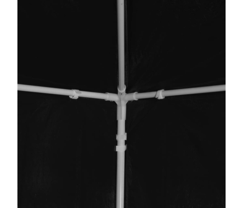 Carpa para fiestas gris antracita 3x12 m