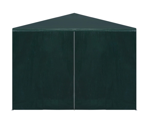 Carpa para fiestas verde 3x12 m