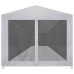Carpa de celebraciones con 10 paredes de malla 12x3 m
