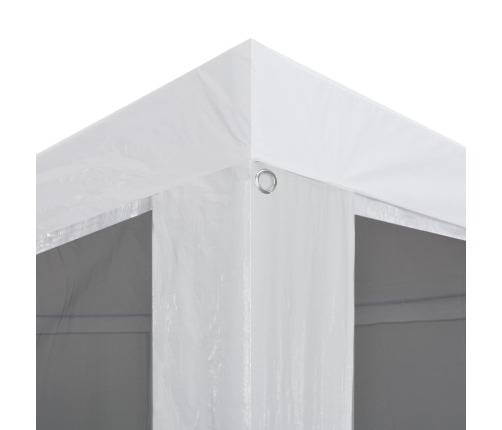 Carpa de celebraciones con 10 paredes de malla 12x3 m