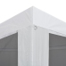 Carpa de celebraciones con 10 paredes de malla 12x3 m