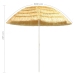 Sombrilla de playa estilo Hawaii natural 300 cm