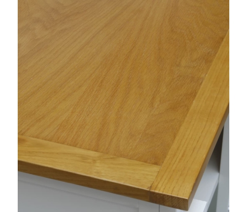 Aparador de madera de roble maciza 70x35x75 cm