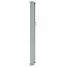 Toldo lateral retráctil para patio 100x300 cm negro