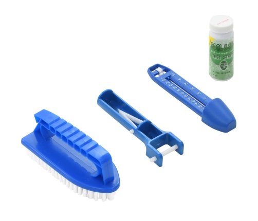 Kit de mantenimiento de piscina 9 piezas