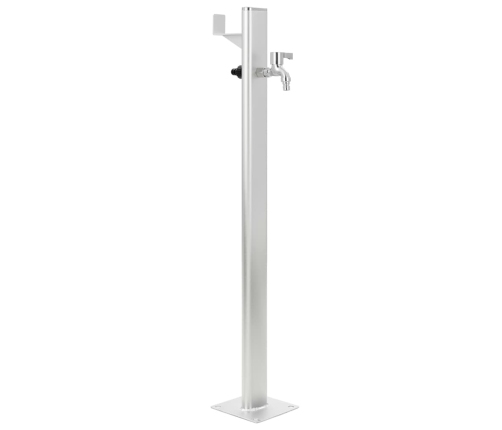 Columna de agua para jardín aluminio 95 cm