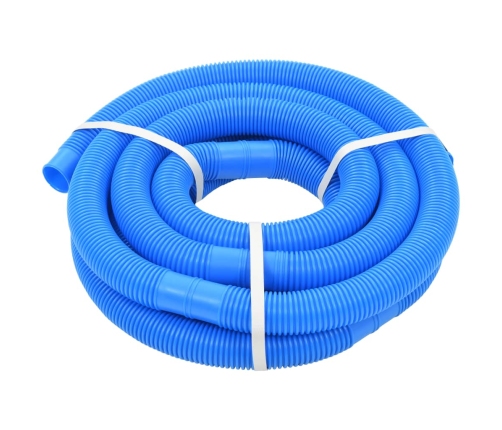 Manguera de piscina con abrazaderas azul 38 mm 6 m