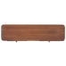 Mesa consola con 2 cajones 120x30x75 cm madera maciza abeto