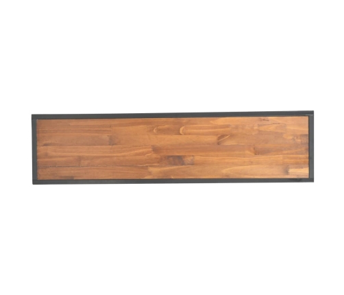 Mueble para TV con 2 cajones madera maciza de pino 120x30x40 cm