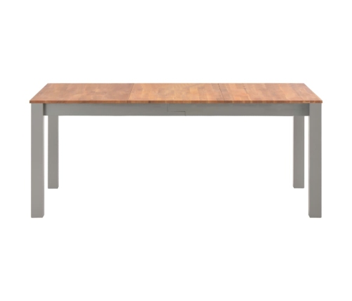 Mesa de comedor madera maciza de roble 180x90x74 cm