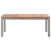 Mesa de comedor madera maciza de roble 180x90x74 cm