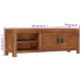 Mueble de TV de madera maciza de mango 120x30x40 cm