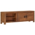 Mueble de TV de madera maciza de mango 120x30x40 cm