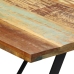 Mesa de comedor de madera maciza reciclada 180x90x76 cm