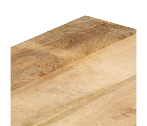 Mesa de comedor de madera maciza de mango 120x60x76 cm