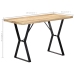 Mesa de comedor de madera maciza de mango 120x60x76 cm