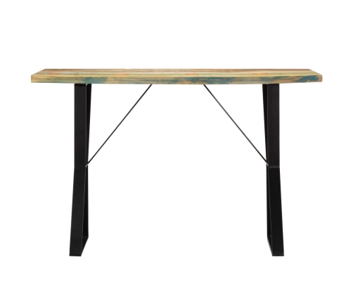 vidaXL Mesa de comedor madera maciza reciclada 120x60x76 cm