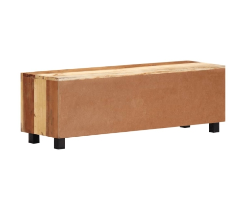 Mueble para TV madera maciza reciclada 100x30x33 cm