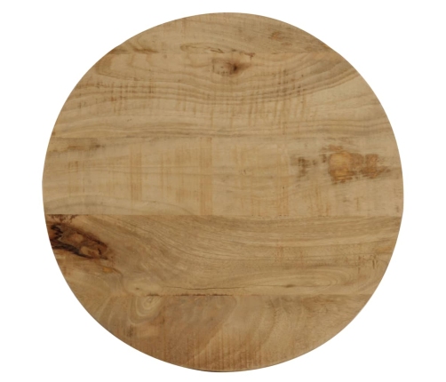 Mesa auxiliar de madera maciza de mango 40x50 cm