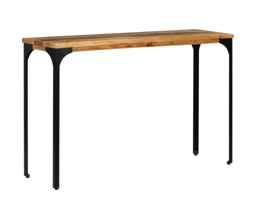 Mesa consola madera maciza reciclada 120x35x76 cm