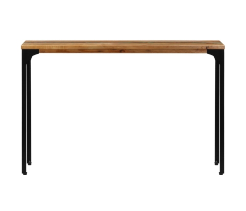 Mesa consola madera maciza reciclada 120x35x76 cm