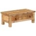 Mesa de centro de madera maciza de mango 90x45x35 cm